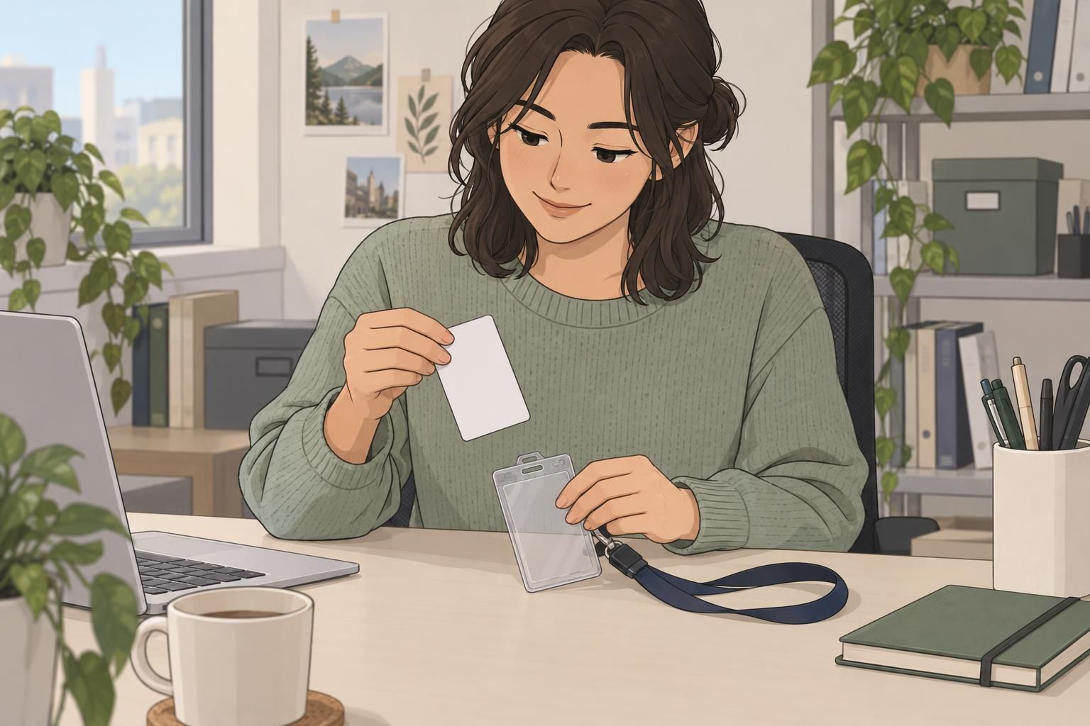 How to clean ID card and holder surfaces safely