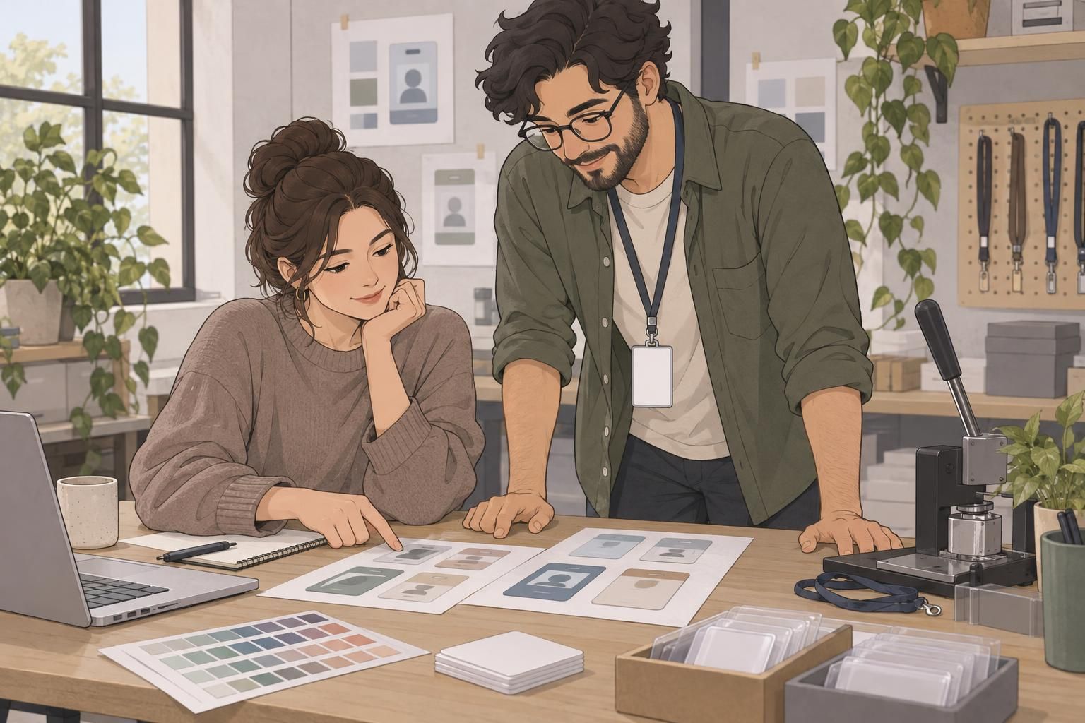 How ID badges are made: From design to finished card