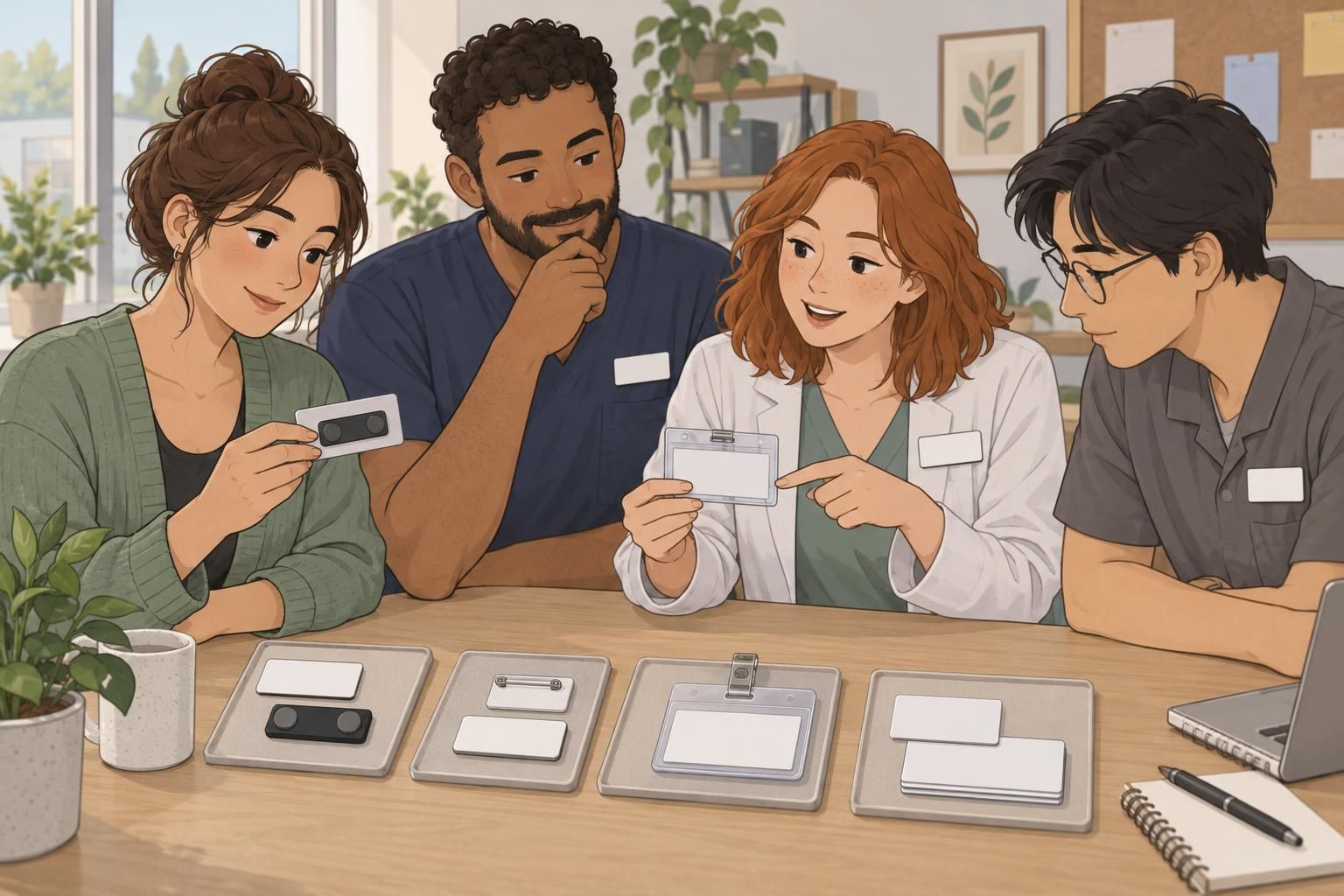 How to Choose Name Tag Styles for Your Team