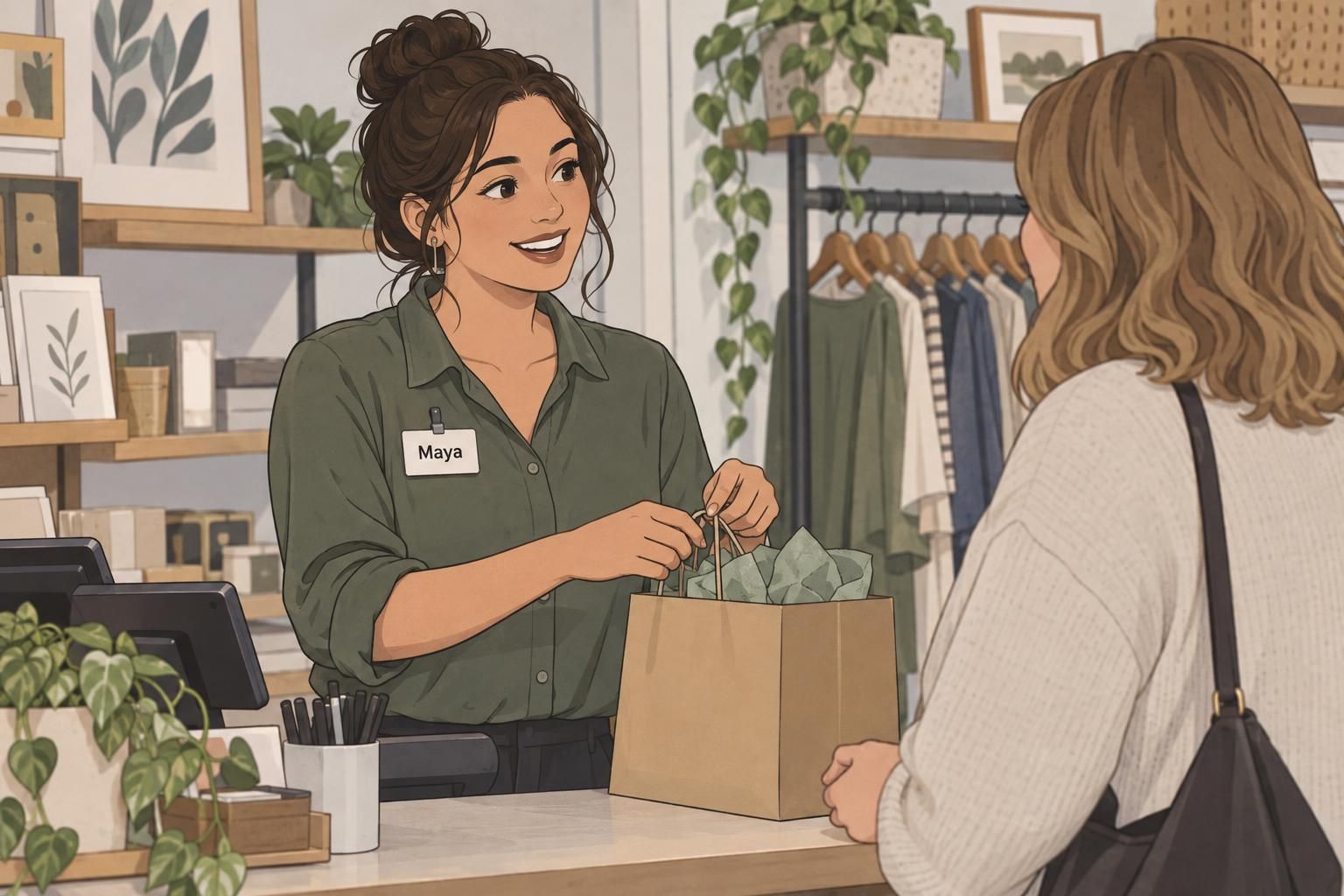Retail name tags: Privacy-safe ways to stay friendly